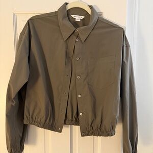 Athleta Midday Bubble Hem Shirt, Never Worn, SZ Medium